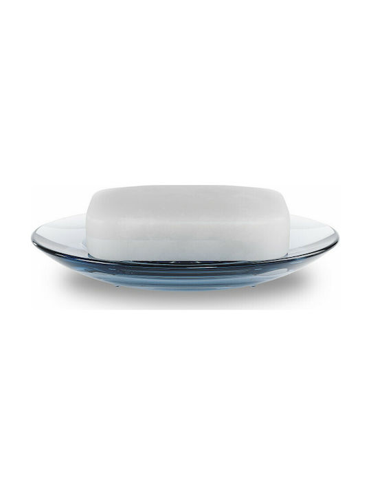 Umbra Droplet Acrylic Soap Dish Countertop Transparent Ακρυλική Μπλε