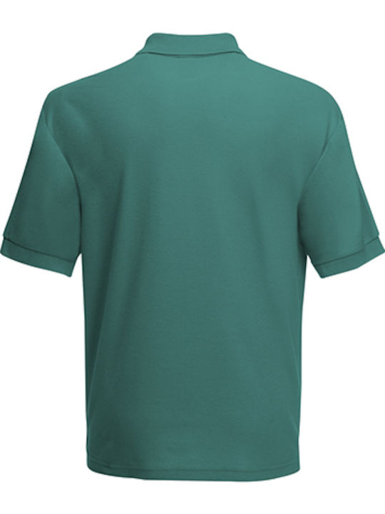 Fruit of the Loom 65/35 Men's Short Sleeve Promotional Blouse Emerald