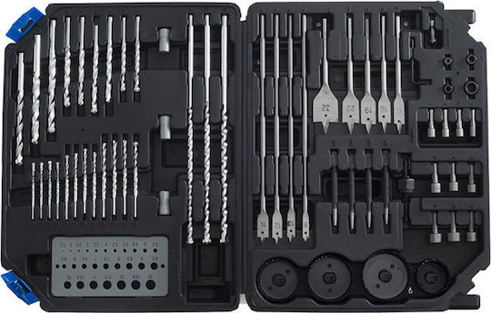 Tagred Set 300 Burghie Titan cu Tija Cilindrică pentru Metal