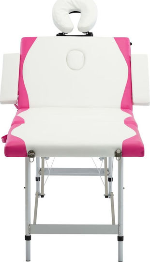 vidaXL Physiotherapy Bed Portable Foldable Aluminum 191x70cm 4 Positions