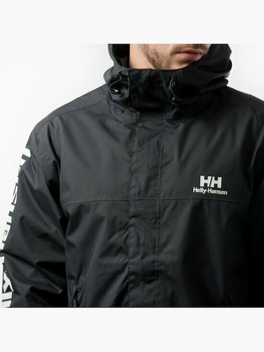 YU Ervik Winter Jacke Wasserdicht Schwarz