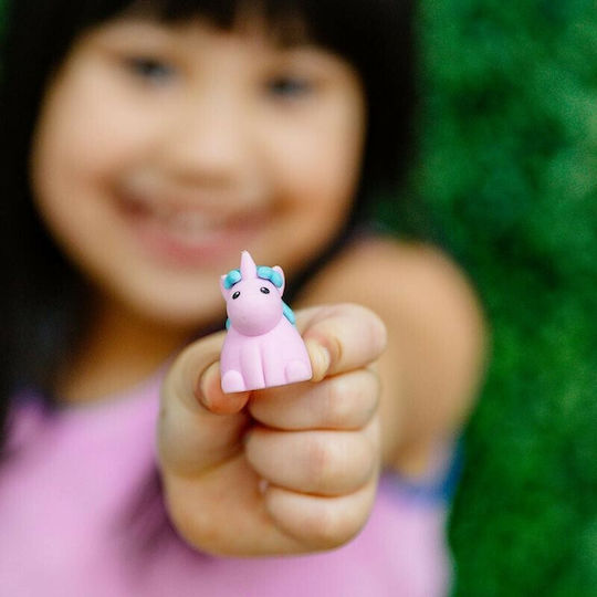 Ooly Eraser Set for Pencil and Pen Unique Unicorns with Strawberry Scent 5pcs