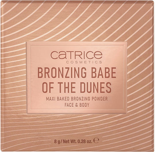 Catrice Cosmetics Bronzing Babe Of The Dunes Maxi Baked Bronzing Powder Face & Body Powder 010 Sensual Burn 8gr