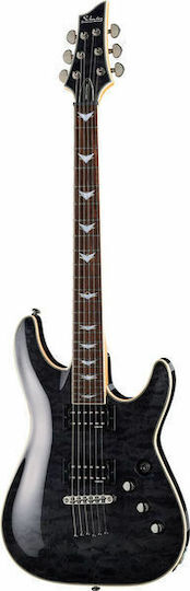 Schecter Omen Extreme-6 Ηλεκτρική Κιθάρα ST Style με HH Διάταξη Μαγνητών See-Through Black