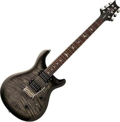 PRS Guitars SE Custom 24 2021 Ηλεκτρική Κιθάρα 6 Χορδών με Ταστιέρα Rosewood και Σχήμα Double Cut Charcoal Burst