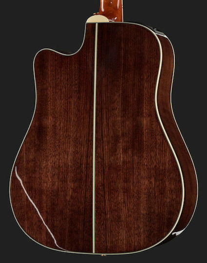 Takamine Semi-Akustik Gitarre GD51CE-BSB Dreadnought Ausschnitt Sunburst