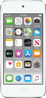 Apple iPod Touch 7th Generation MP3 Player (32GB) με Οθόνη LCD 4" Ασημί