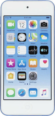 Apple iPod Touch 7th Generation MP3 Player (32GB) με Οθόνη LCD 4" Μπλε