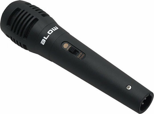 Blow PRM203 Δυναμικό Микрофон XLR Ръчно изработено за Вокали в Черен Цвят