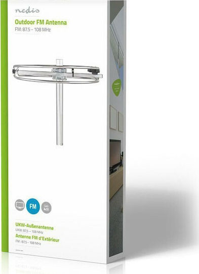 Nedis FM Antenna with F-Connector Connection