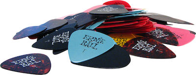 Ernie Ball Picks Cellulose Thin Gemischte Farbe Dicke 0.46mm Verpackung 1Stück