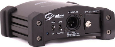 Soundsation ADX-500 Active 1 Channel DI Box with Phantom Power and Battery