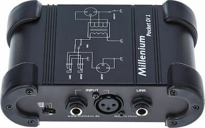 Millenium Pocket DI 1 Passive 1 Channel DI Box