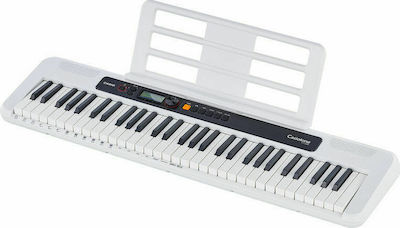 Casio Tastatur CT-S200 mit 61 Standard Berührung Tasten Weiß