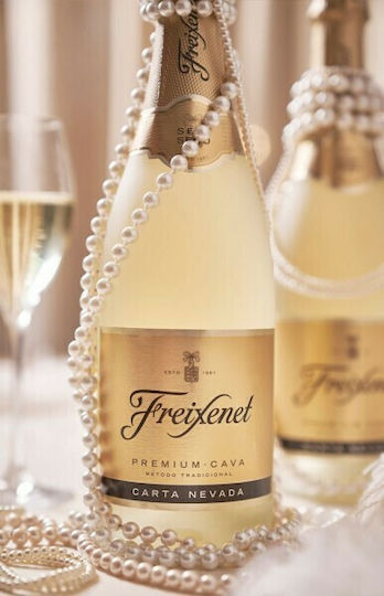 Freixenet Wine Carta Nevada Cava Parellada White Dry Sparkling 750ml