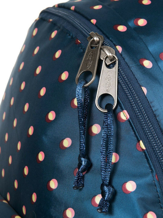 Eastpak Padded Pak'r Luxe Dots Σχολική Τσάντα Πλάτης Γυμνασίου - Λυκείου σε Μπλε χρώμα 24lt