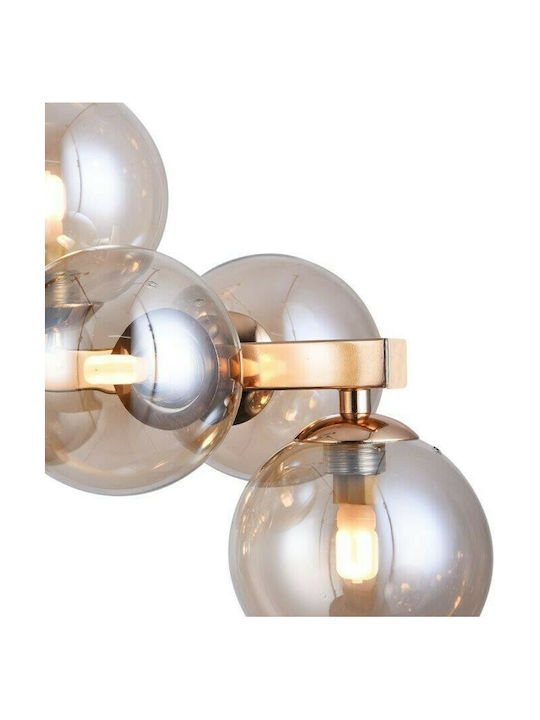 Maytoni Dallas Pendant Chandelier for 25 Bulbs G9 Honey