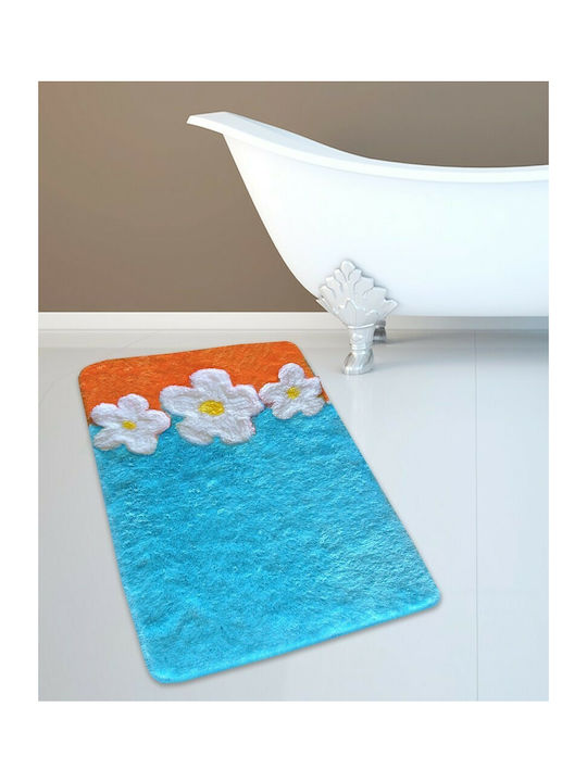 San Lorentzo Bath Mat Milano 1559TIR Turquoise 50x80cm