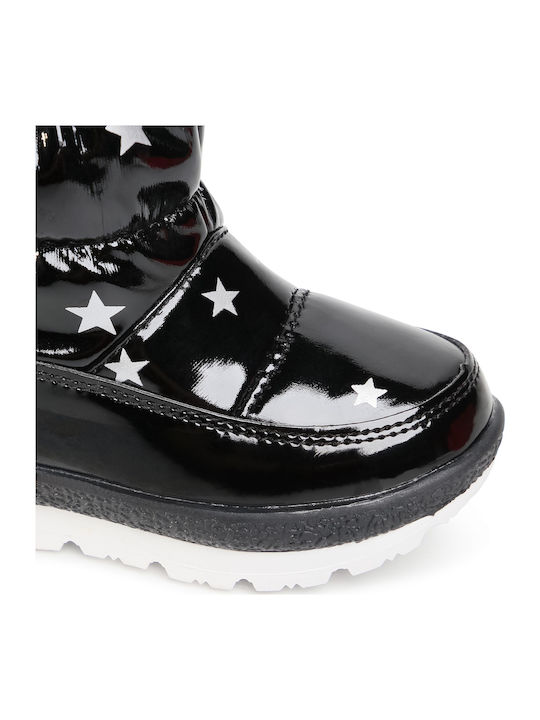 Kids Boots from Patent Leather Black