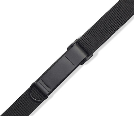 Levys MHRC Curea Pentru Instrument Cu Coarde De Înălțime Dreaptă Din Bumbac Neagră Pentru Chitară