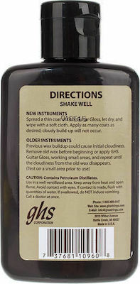 GHS Strings Guitar Gloss Accesorii de Curățare Sticlă de 4 oz