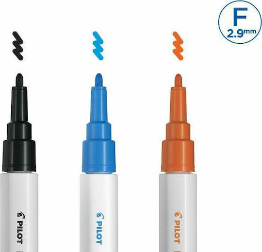 Pilot Pintor DIY Set Street Art Σετ Μαρκαδόροι για Ύφασμα 3τμχ