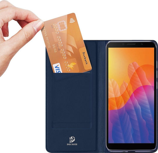 Dux Ducis Skin Pro Book Δερματίνης Μπλε (Huawei Y5p)