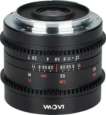 Laowa Crop Camera Lens 9mm T2.9 Zero-D Cine Wide Angle for Fujifilm X Mount Black