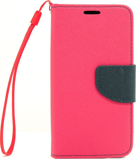 Fancy Wallet Δερματίνης Φούξια (Huawei Y5p)