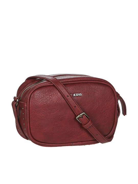 Pepe Jeans Angela Women's Bag Crossbody Burgundy