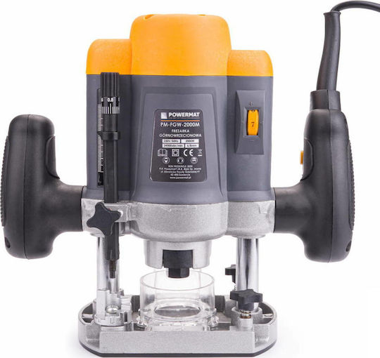 Powermat Κάθετη Φρέζα 2000W με Ρύθμιση Ταχύτητας