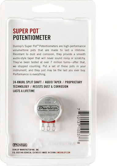 Dunlop Super Pot Potentiometer 500K Split Shaft