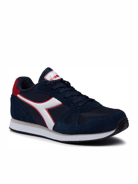 Diadora Simple Run Herren Sneakers Blau