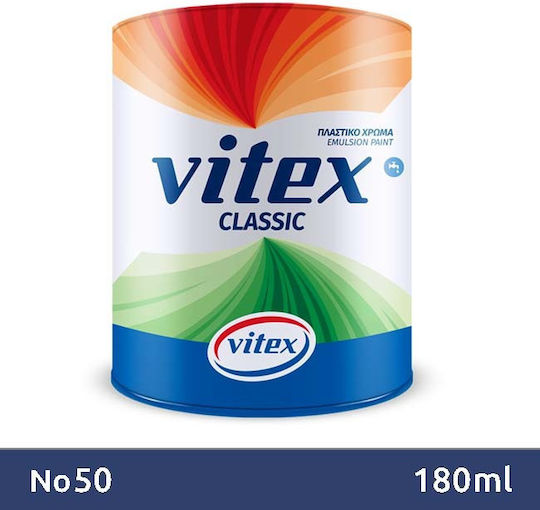 Vitex Classic Plastic Paint for Interior Use Blue 180ml 50