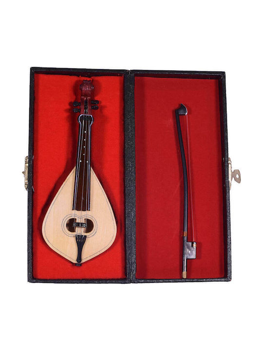 SP Souliotis Decorative Musical Instrument Wooden Cretan 6x3x15cm