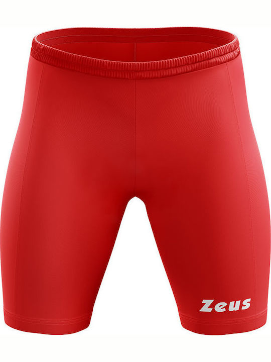 Zeus Bermuda Elastic Ανδρικό Αθλητικό Κολάν Κοντό Κόκκινο