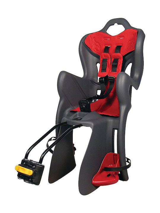 Bellelli B-One Standard Partea din spate Scaun pentru copii Cadru de bicicletă Gri
