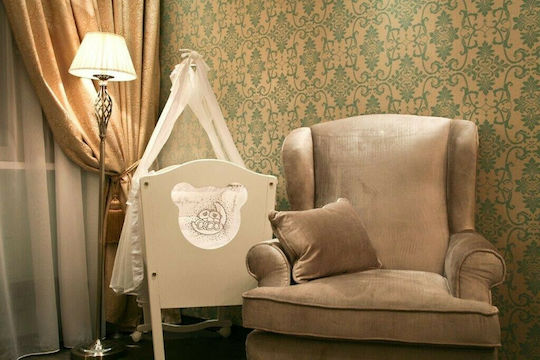 Maytoni Grace Подова Лампа В165xД38см. с Цокъл за Крушка E14 Бял