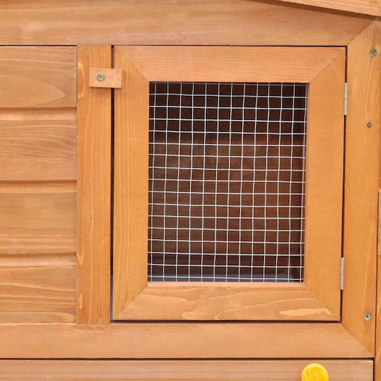 vidaXL 170163 Wooden Cage for Rabbits 190x46x85cm
