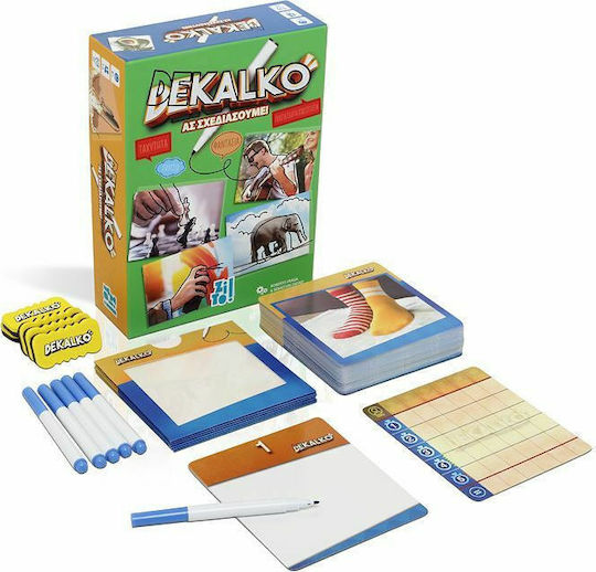 Επιτραπέζιο Παιχνίδι Dekalko Ας Σχεδιάσουμε για 3-6 Παίκτες 8+ Ετών Zito!