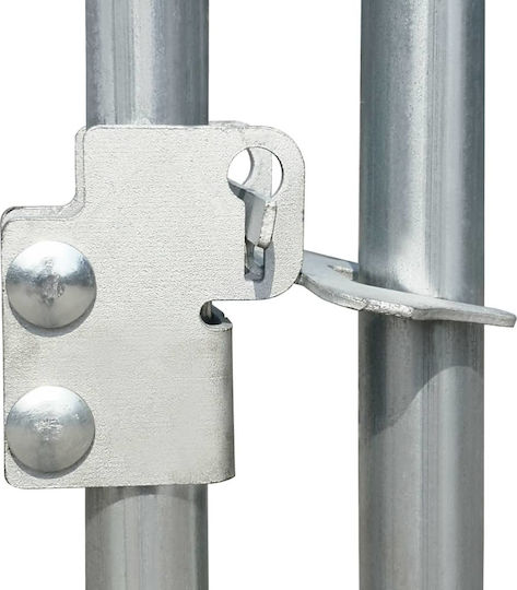 vidaXL Geflügelstall aus verzinktem Stahl L10 x B2 x H2m.