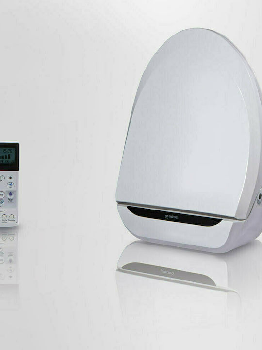 Uspa Plus Comfort Capac WC Închidere lentă cu Bidet Plastic 52x39.2cm Alb