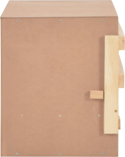 vidaXL Wooden Nesting Box for Hens 72x33x38cm