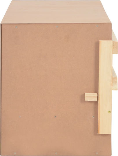 vidaXL Cușcă Din Lemn Pentru Găini 170660 117x33x38cm