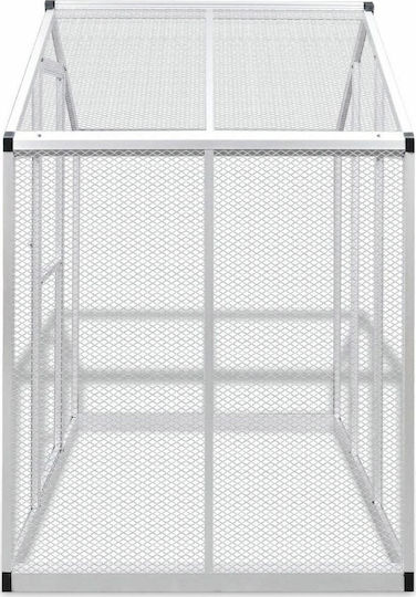vidaXL 43557 Aluminiumkäfig für Vögel 178cmx122cmx194cmcm.