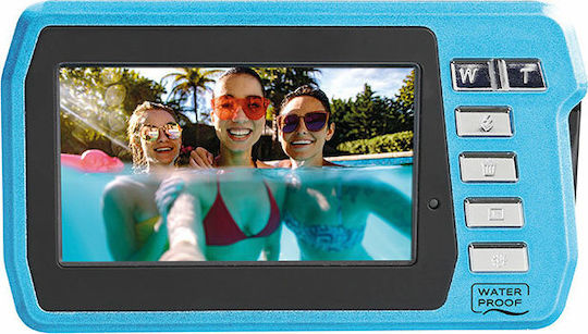 EasyPix Aquapix W3048 Edge Compact Camera 13MP Blue