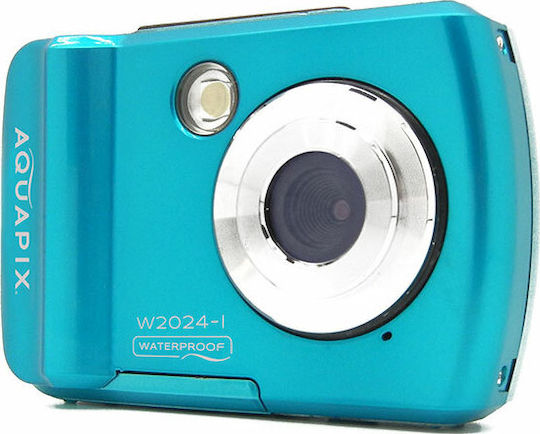 EasyPix W2024 Compact Camera 16MP with Thermal Printing Blue