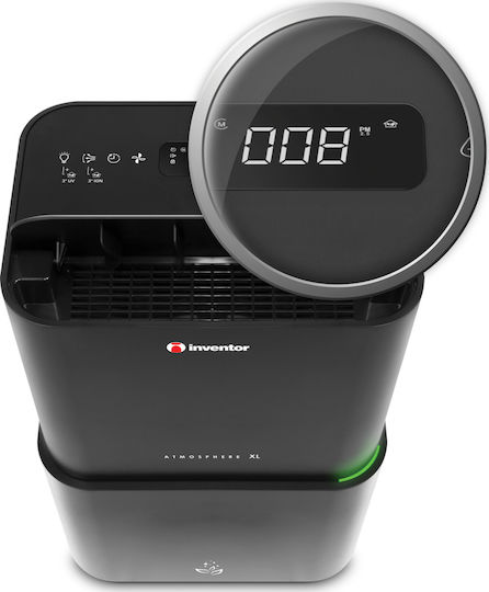 Inventor Atmosphere XL Dehumidifier with Compressor Ionizer and Wi-Fi 20lt Black