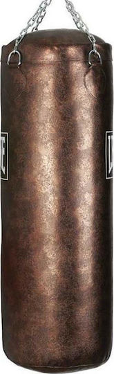 Leone Vintage Synthetic Filled Punching Bag 30kg 100cm Brown