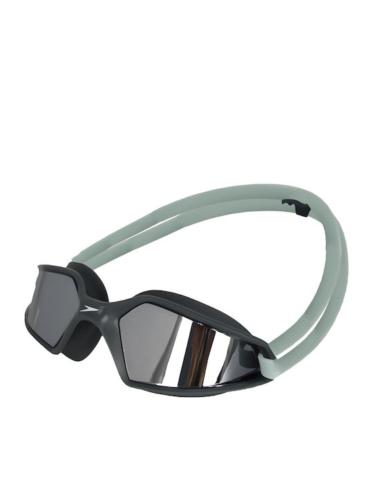 Speedo Hydropulse Γυαλιά Κολύμβησης Ενηλίκων με Αντιθαμβωτικούς Φακούς Γκρι